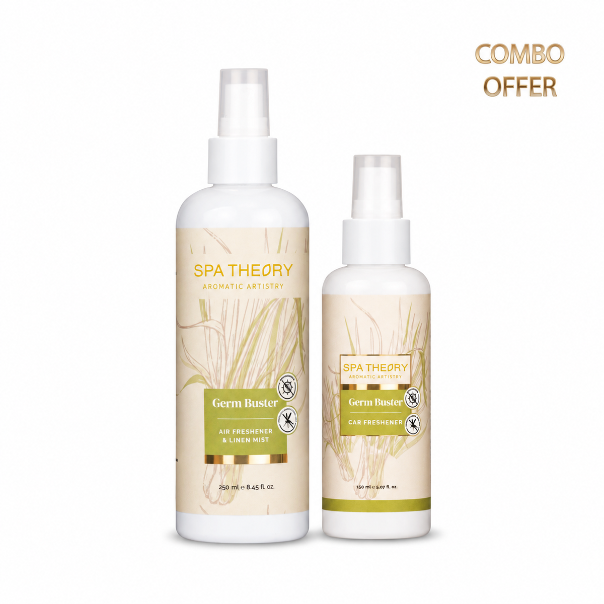 Germ Buster Air Freshener/Linen Mist & Car Freshener