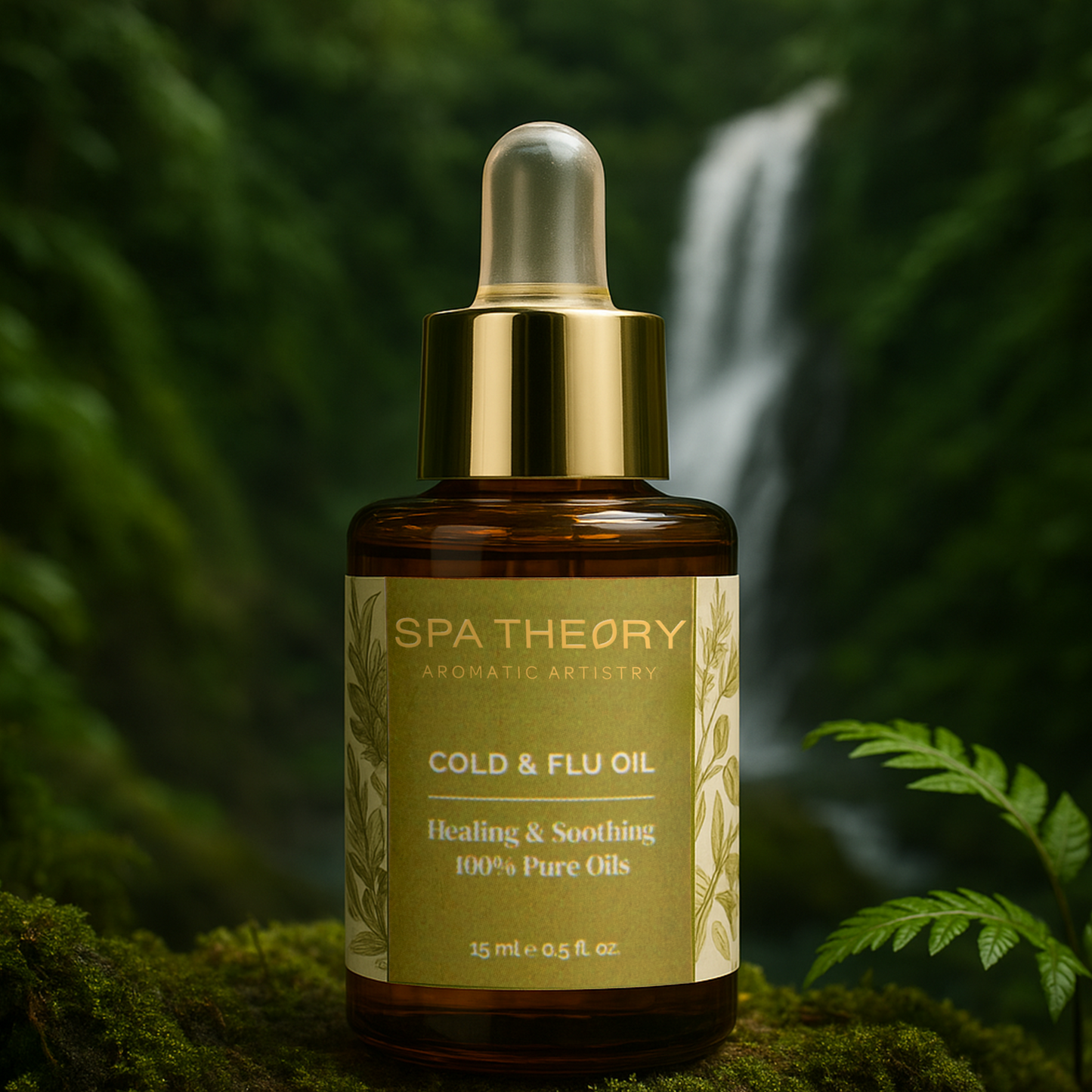 COLD & FLU OIL Healing & Soothing (DROPPER)