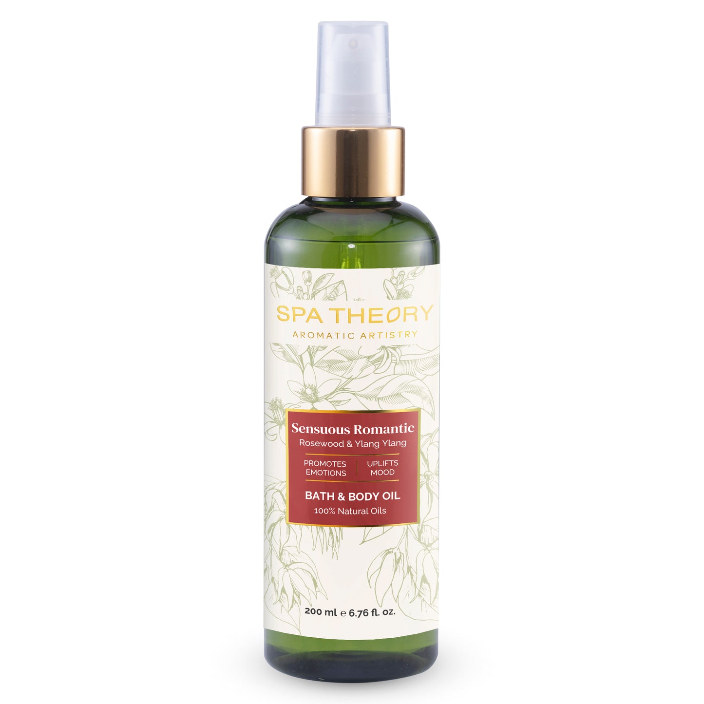 Sensuous Romantic Rosewood & Ylang Ylang Massage Oil