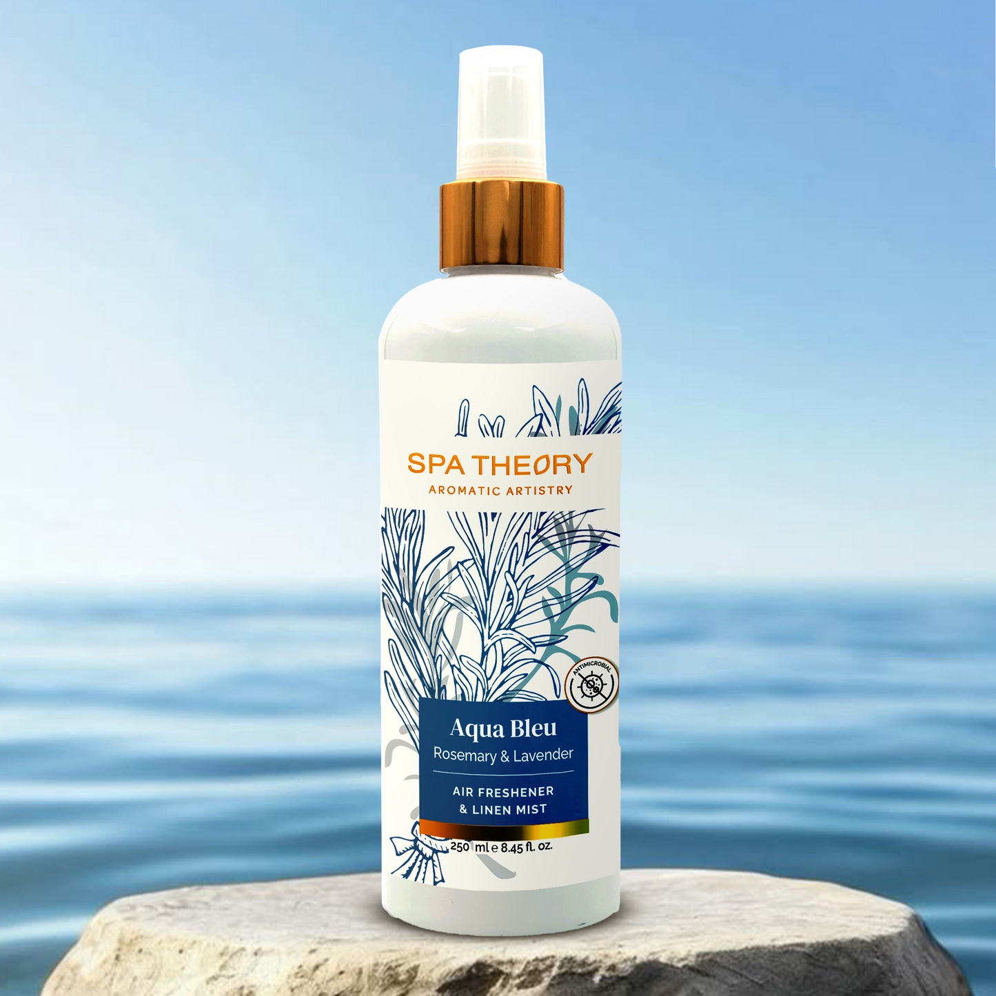 Spa Theory Aqua Bleu rosemary room freshener