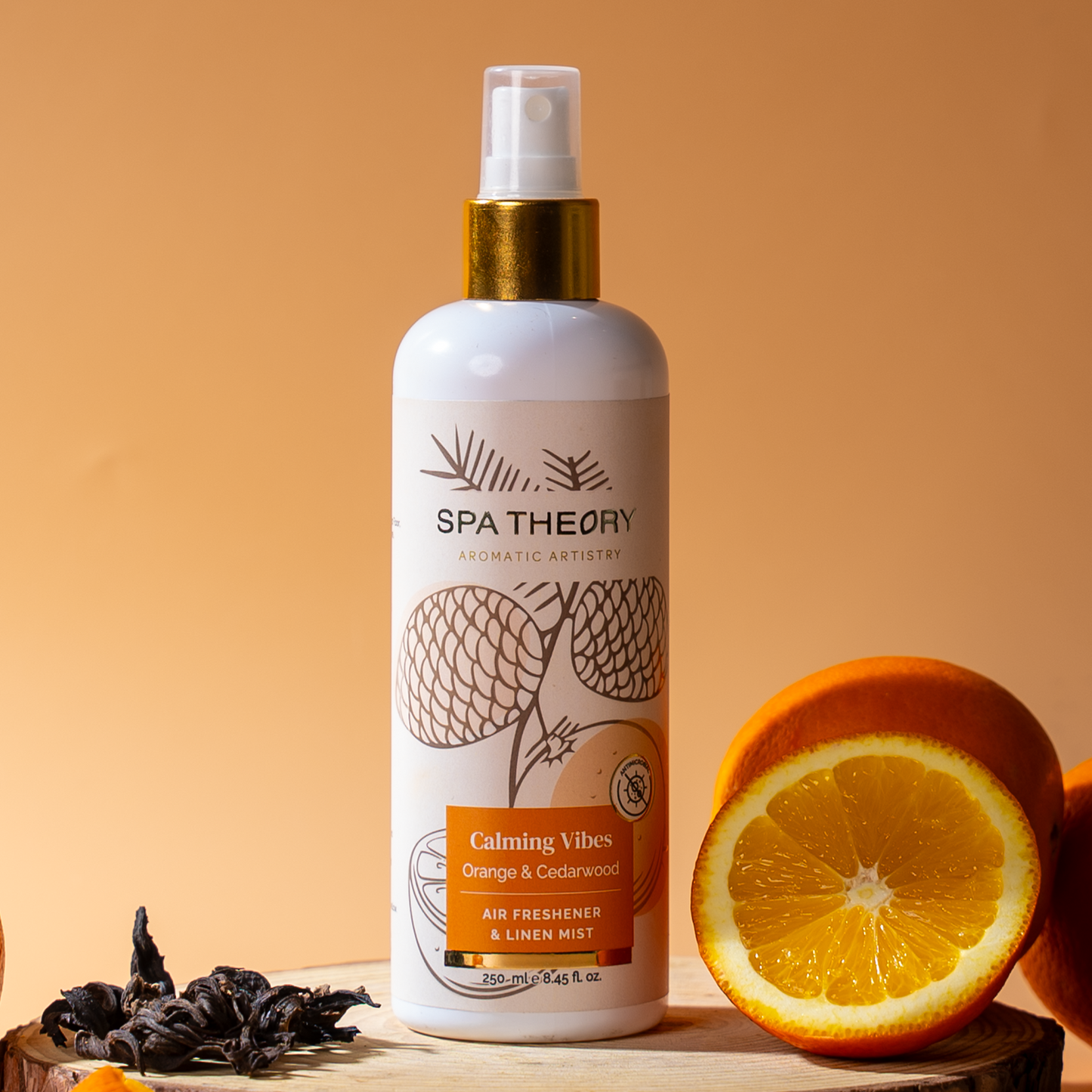 Calming Vibes Orange & Cedarwood Air Freshener & Linen Mist