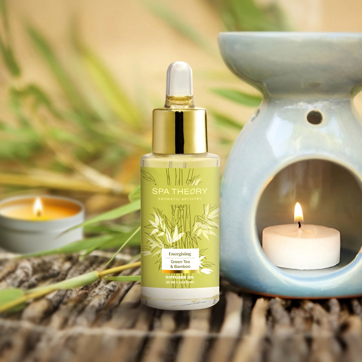 Energising Green Tea & Bamboo Diffuser Oil