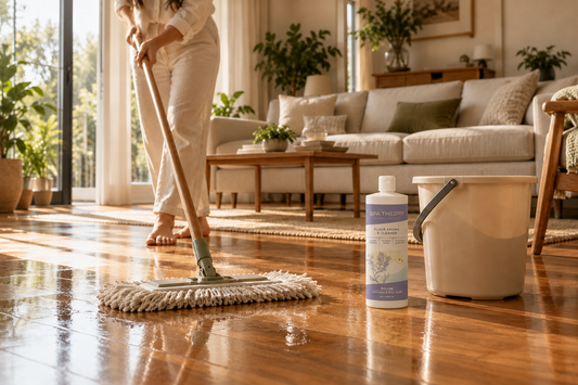 Natural floor cleaner for a fresh and clean home