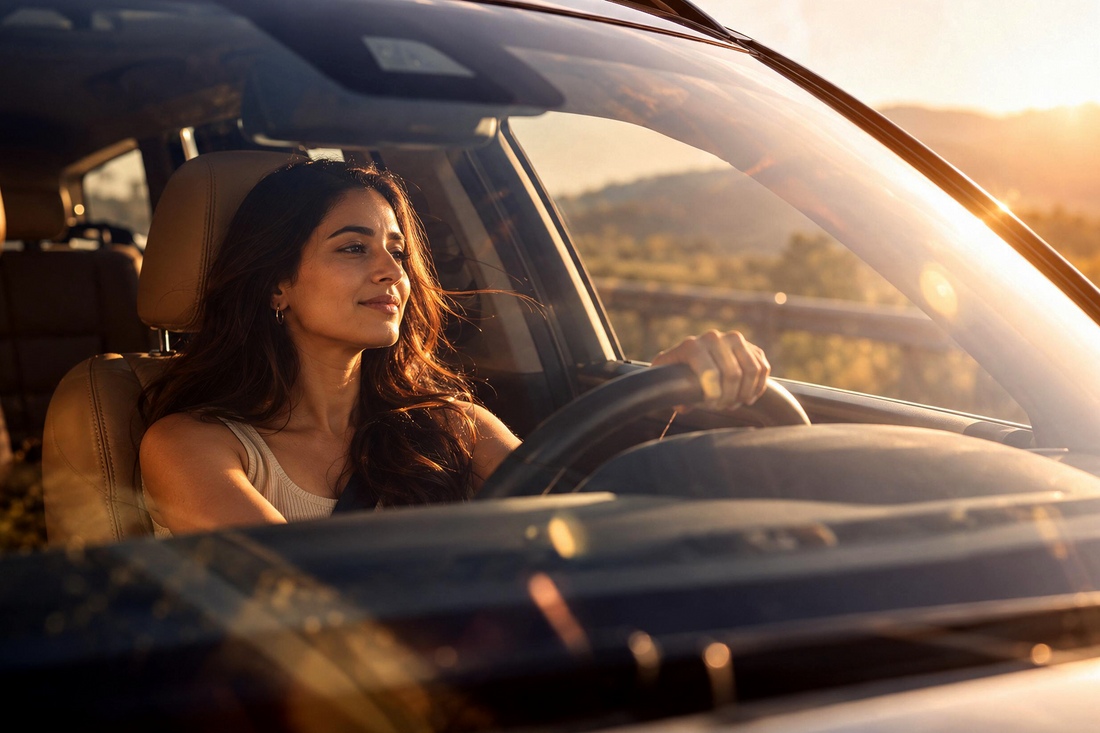 Car air freshener for a fresh and relaxing drive