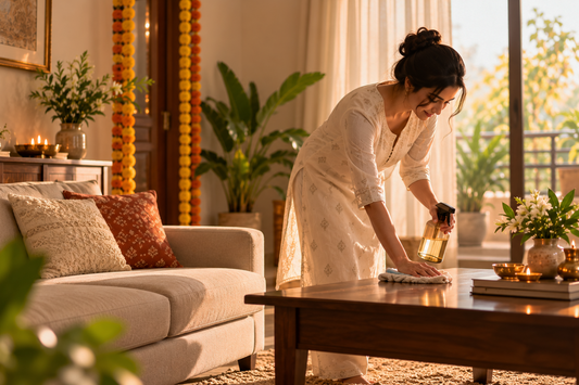 Diwali home freshness with candles and aroma products