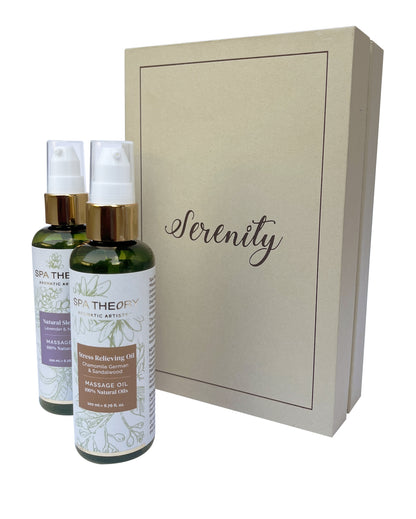 Stress Relieving Chamomile Garmer & Sandalwood Massage Oil