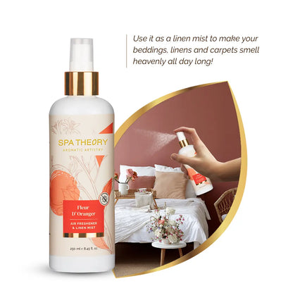 Fleur D'Oranger Orange Blossom & Petitgrain Air Freshener & Linen Mist