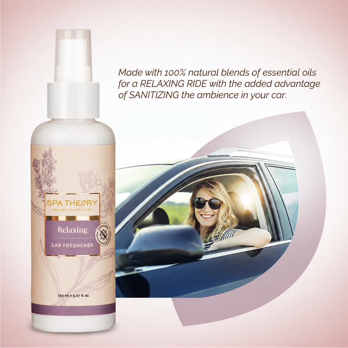 Relaxing Lavender & Holy Basil Car Freshener