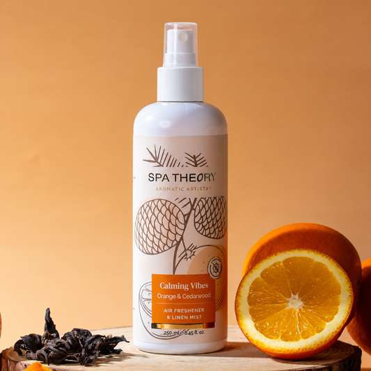 Calming Vibes Orange & Cedarwood Air Freshener & Linen Mist