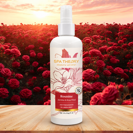Rosmine Jasmine & Rose Petal Air Freshener & Linen Mist