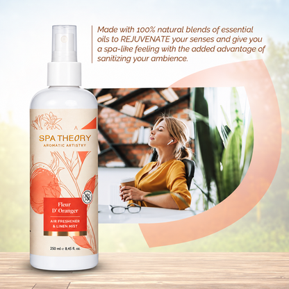 Fleur D'Oranger Orange Blossom & Petitgrain Air Freshener & Linen Mist