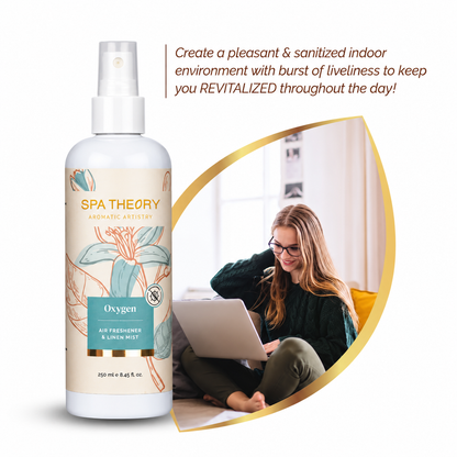 Oxygen Bergamot & Mint Leaves Air Freshener & Linen Mist