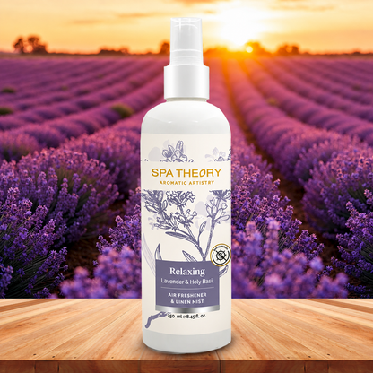 Relaxing Lavender & Holy Basil Air Freshener & Linen Mist