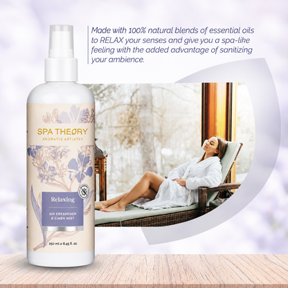 Relaxing Lavender & Holy Basil Air Freshener & Linen Mist