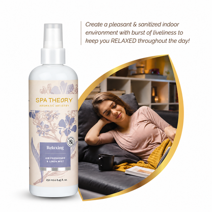 Relaxing Lavender & Holy Basil Air Freshener & Linen Mist