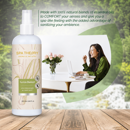 Germ Buster Lemongrass & Citronella Air Freshener & Linen Mist