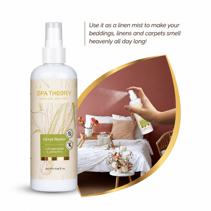Germ Buster Lemongrass & Citronella Air Freshener & Linen Mist