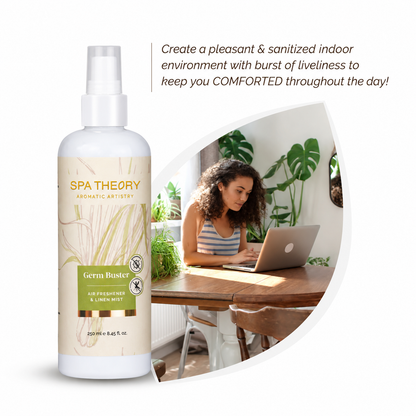 Germ Buster Lemongrass & Citronella Air Freshener & Linen Mist