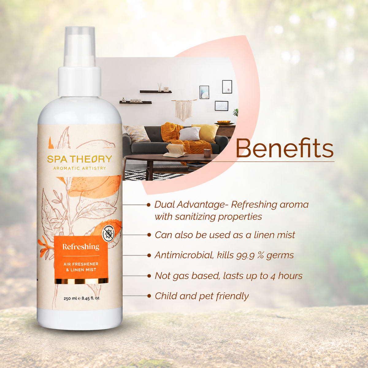 Refreshing Grapefruit & Mandarin Air Freshener & Linen Mist