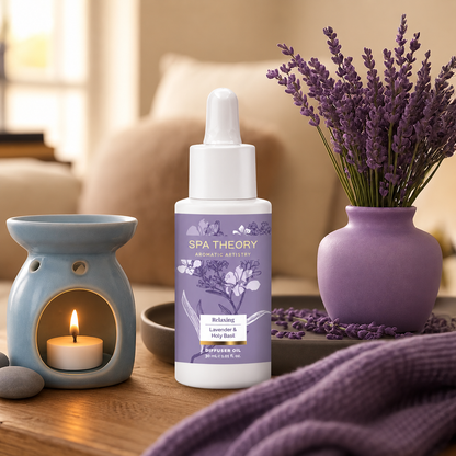 Relaxing Lavender & Holy Basil Diffuser Oil
