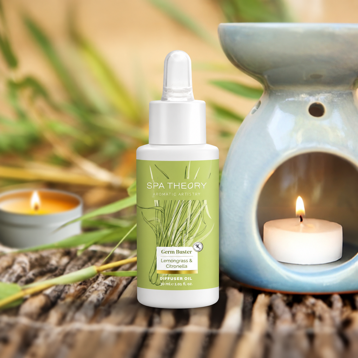 Germ Buster Lemongrass & Citronella Diffuser Oil
