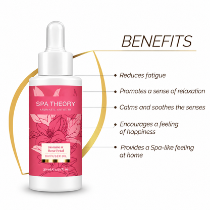 Rosmine Jasmine & Rose Diffuser Oil