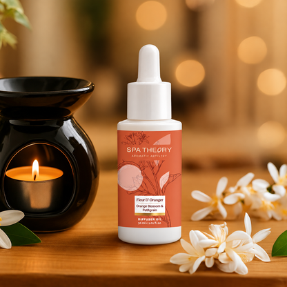 Fleur D'Oranger Orange Blossom & Petitgrain  Diffuser Oil