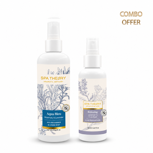 Aqua Bleu Air Freshener/Linen Mist & Relaxing Car Freshener