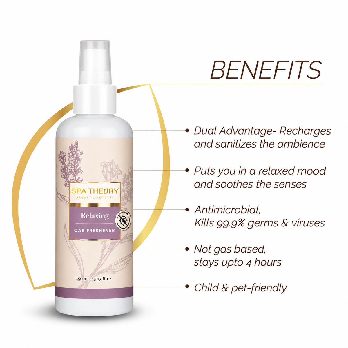 Jasmine & Rose Petal Air Freshener/Linen Mist & Relaxing Car Freshener