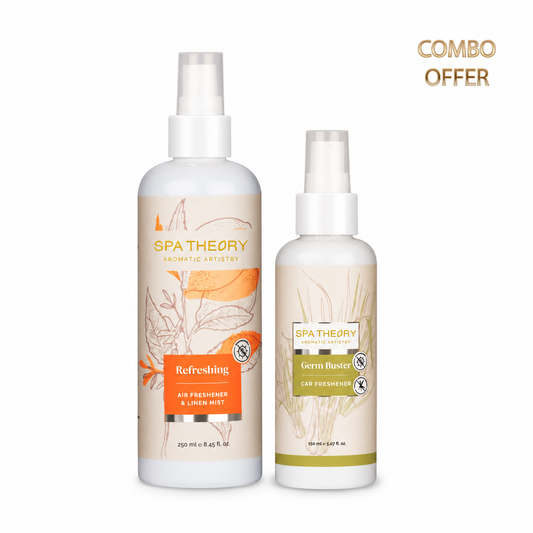 Refreshing Air Freshener/Linen Mist & Germ Buster Car Freshener