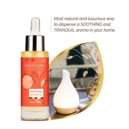 Fleur D'Oranger Orange Blossom & Petitgrain  Diffuser Oil