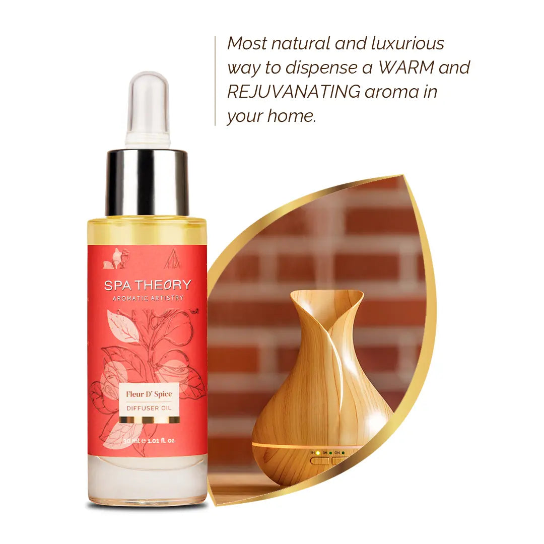 Fleur D'Spice Cedar of Virginia & Nutmeg Diffuser Oil