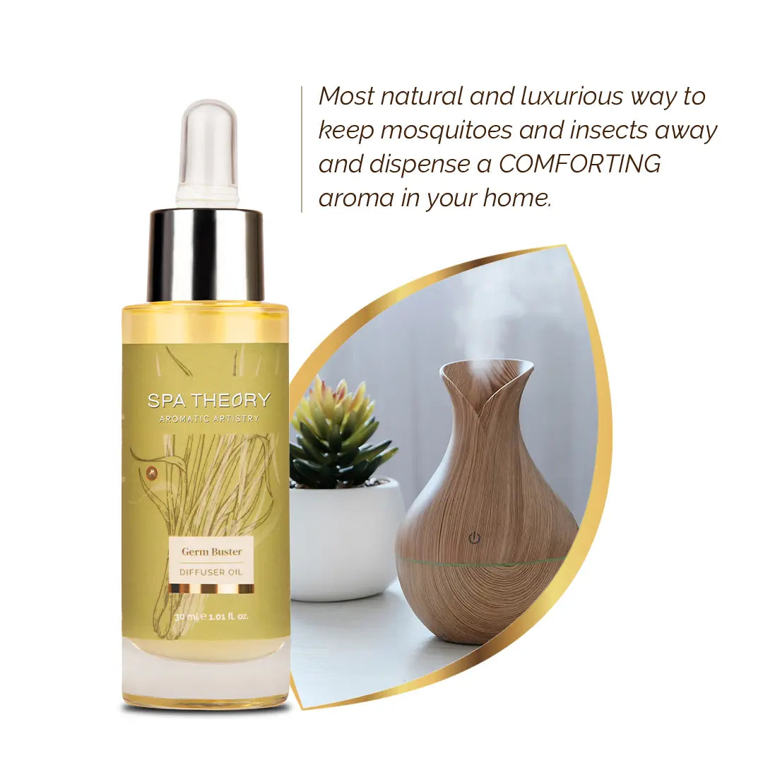 Germ Buster Lemongrass & Citronella Diffuser Oil