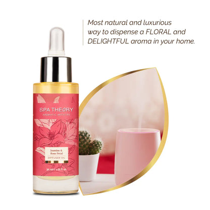 Rosmine Jasmine & Rose Diffuser Oil