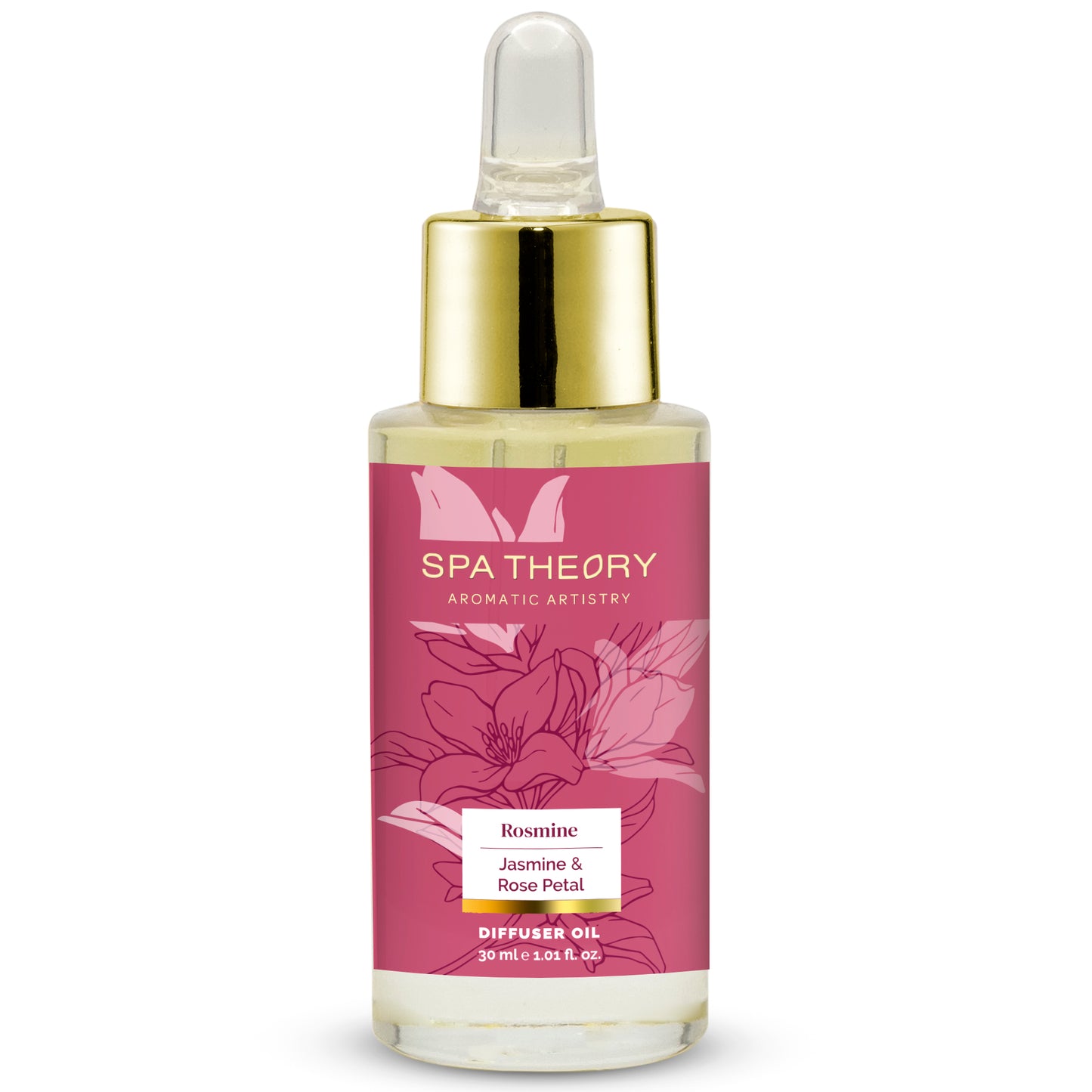 Rosmine Jasmine & Rose Diffuser Oil