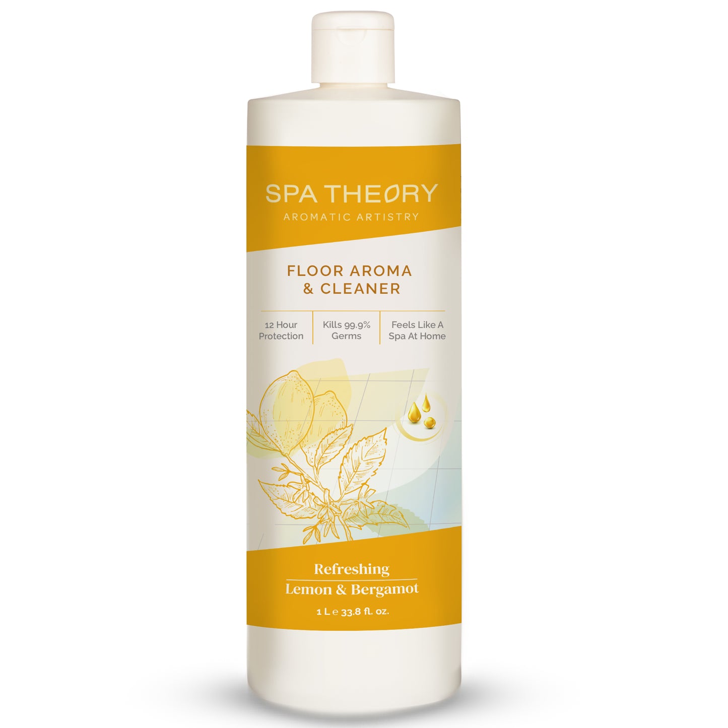 Refreshing Lemon & Bergamot Floor Aroma & Cleaner