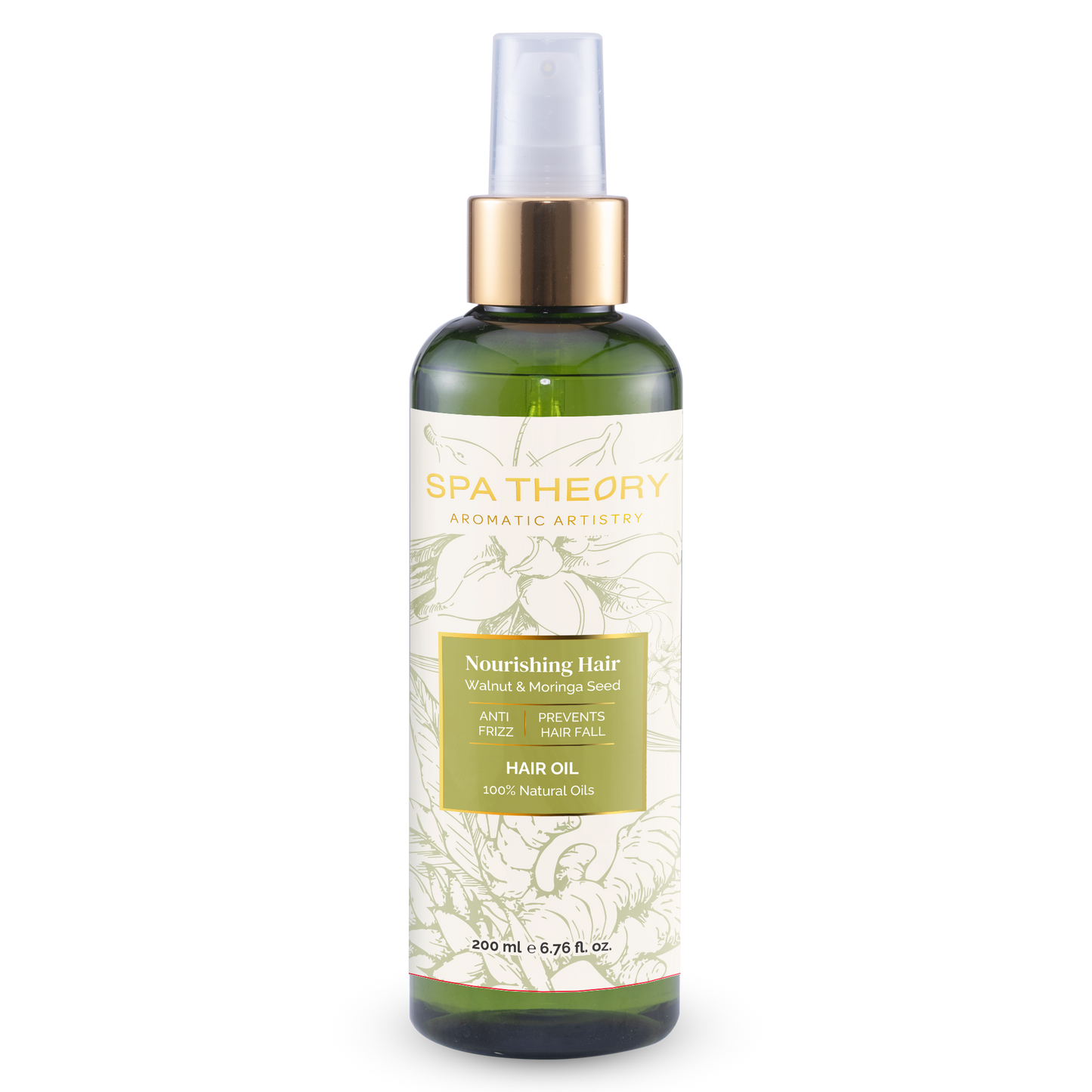 Nourishing Walnut & Moringa Seed Hair Massage Oil