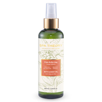 Pain Relieving Ginger & Birch Massage Oil