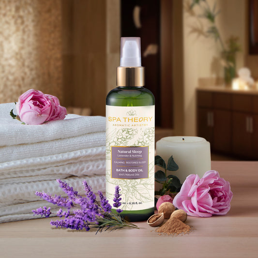 Natural Lavender & Nutmeg Sleep Massage Oil