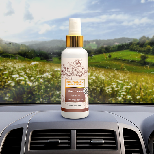 Floral Charm Jasmine Car Freshener