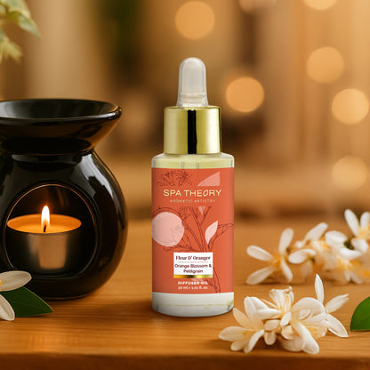 Fleur D'Oranger Orange Blossom & Petitgrain  Diffuser Oil