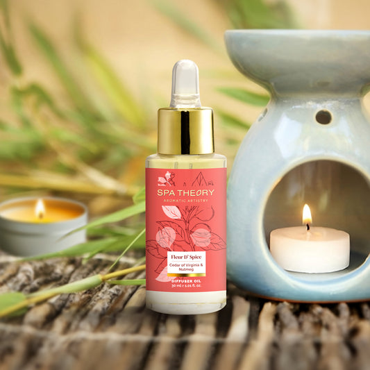 Fleur D'Spice Cedar of Virginia & Nutmeg Diffuser Oil