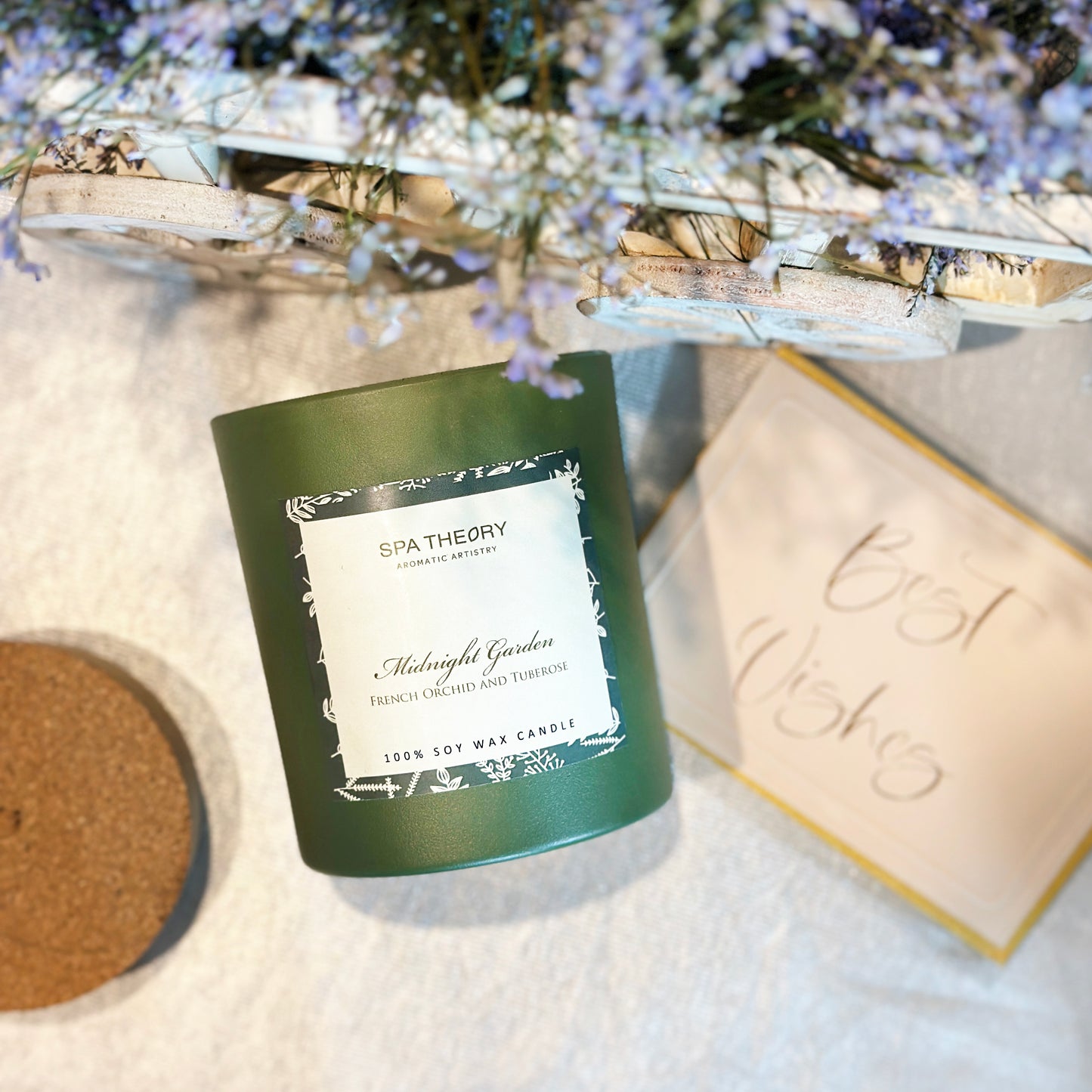 Aroma Candles - Midnight Garden  French Orchid & Tuberose