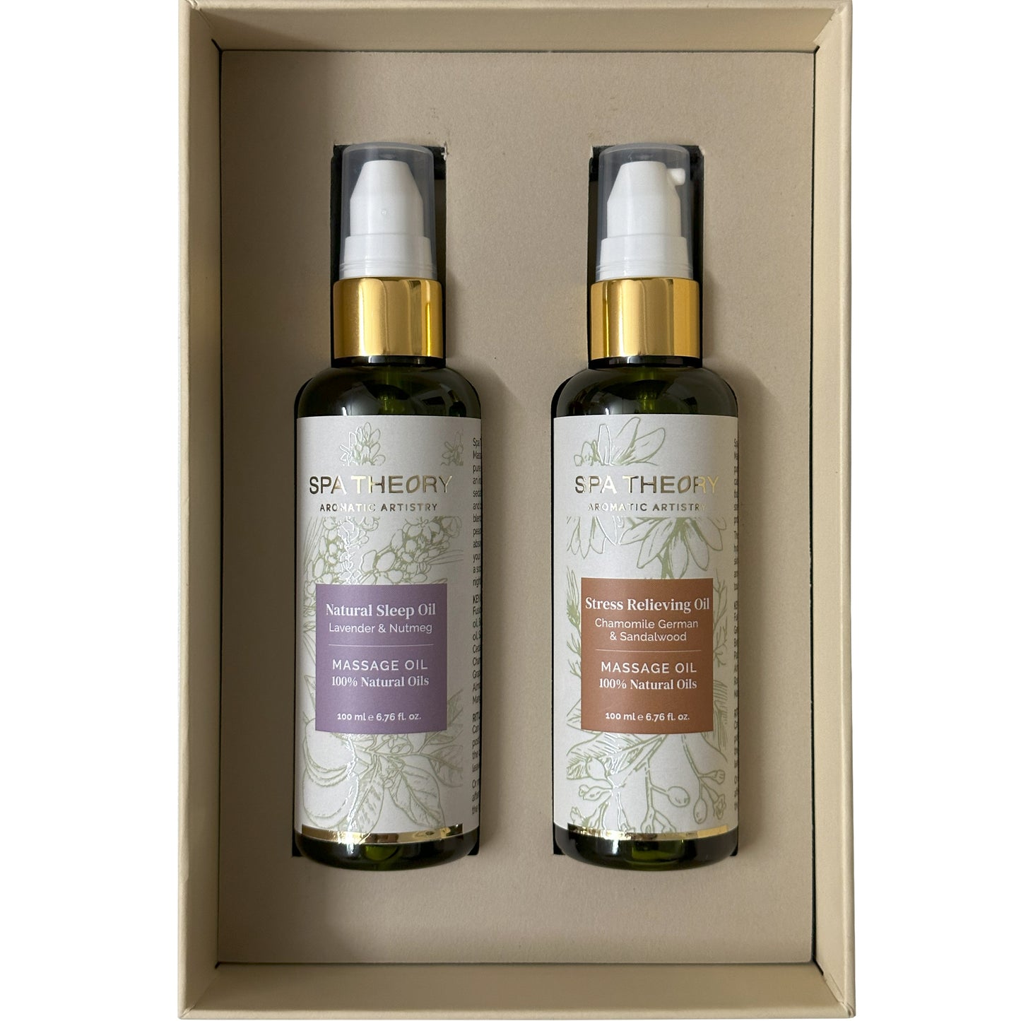 Natural Sleep Oil + Stress Relieving Oil